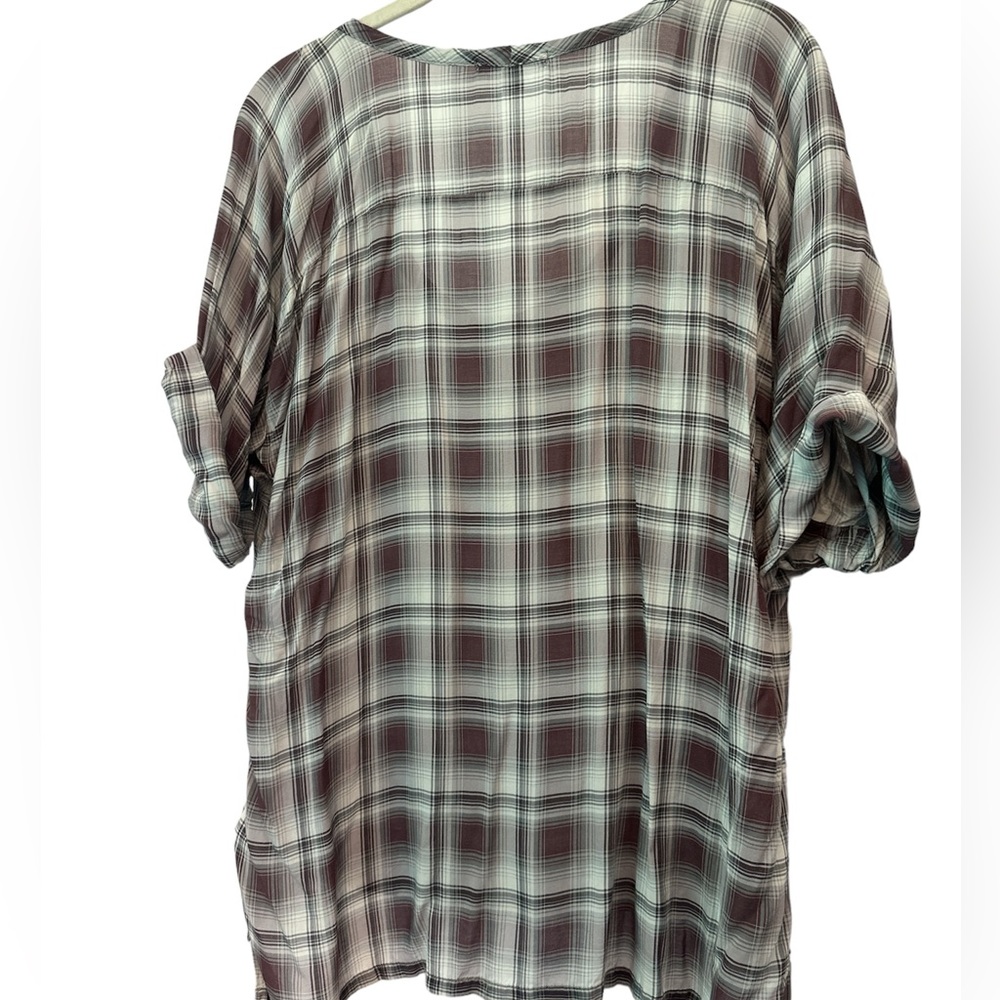 James Perse oversized woven S/S woven top - Picture 2 of 6